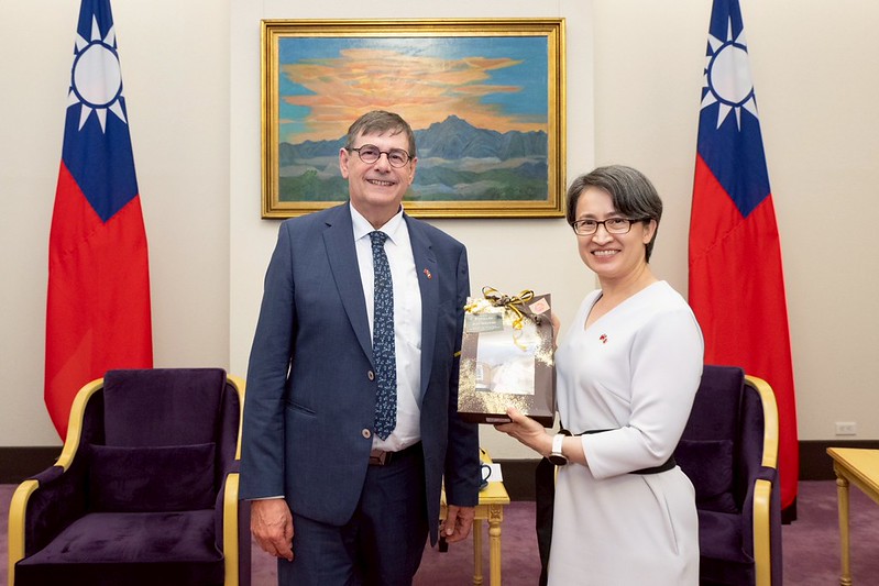 蕭美琴副總統接見法國參議院訪團　感謝長期支持強調持續深化臺法關係