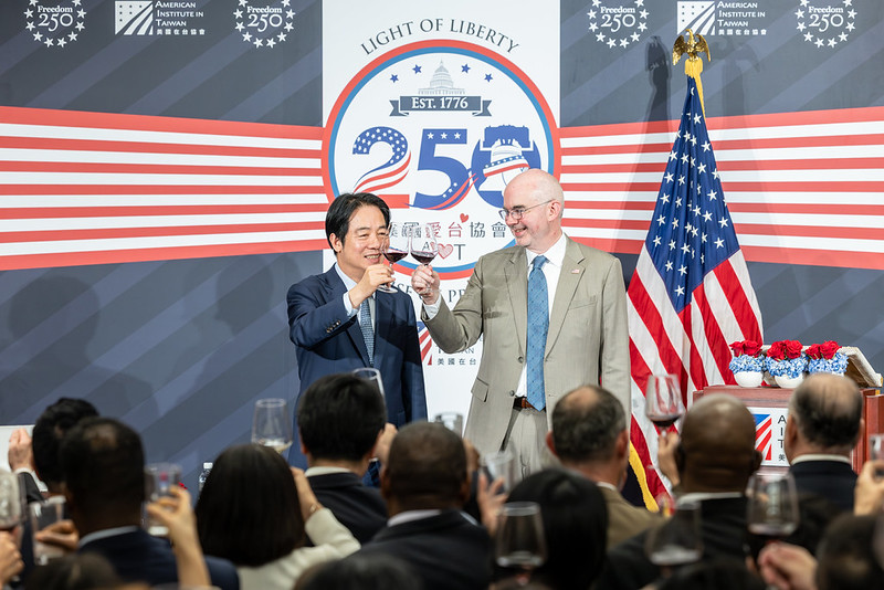 賴清德總統出席「慶祝美國建國250周年」活動　盼持續深化臺美各項合作共同促進全球繁榮