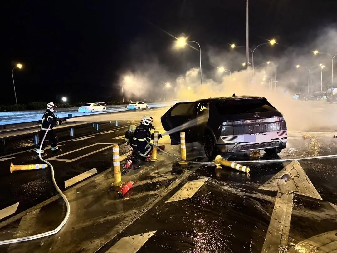 2死6傷悲劇！楊梅休息站電動車大火詳情曝光，全家返鄉途中釀慘劇