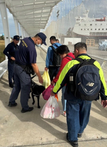 澎湖警犬隊積極防堵毒品流入 加強社會安全防範