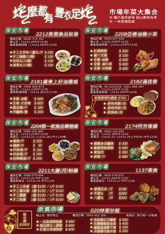 臺南年菜最全攻略！這7大市場必買年菜，帶回家就能大快朵頤