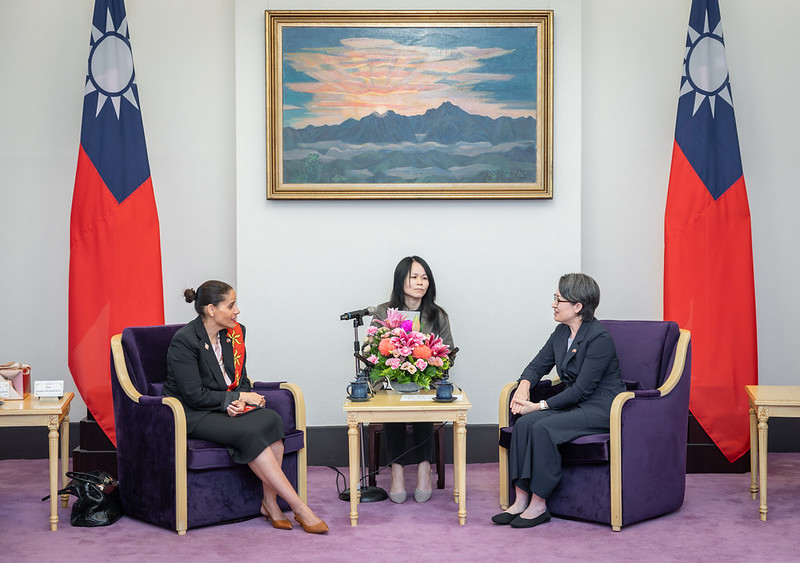 蕭美琴副總統接見法國國民議會訪團　盼持續深化臺法各領域合作及夥伴關係　聚焦科技合作