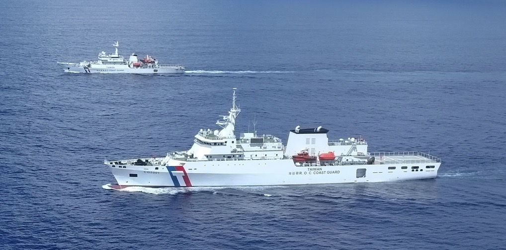4,000噸嘉義艦攜新艦澎湖艦赴帛琉　啟動遠航訓練暨海巡外交任務