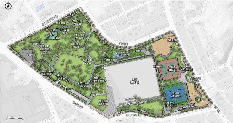 臺北啟用40年南港玉成公園將全面翻新 公園更新聚焦兒童遊戲場與高齡休憩空間