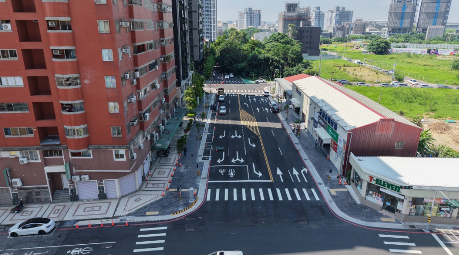 北屯交通大利多！臺中市建設局完成庄美街打通銜接后庄北路成功