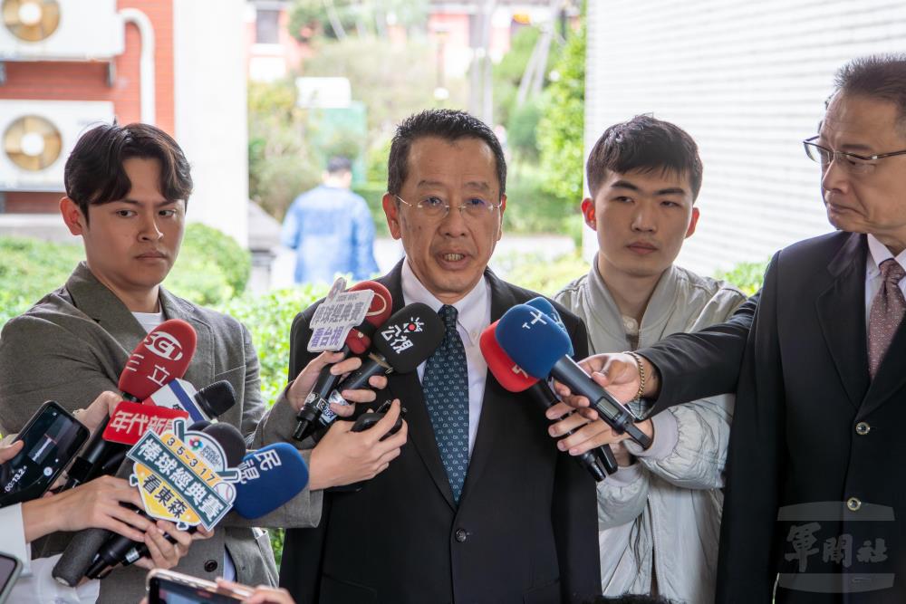 三項軍購案發價書將於3月15日屆期　國防部長顧部長請立法院先行授權完成簽署
