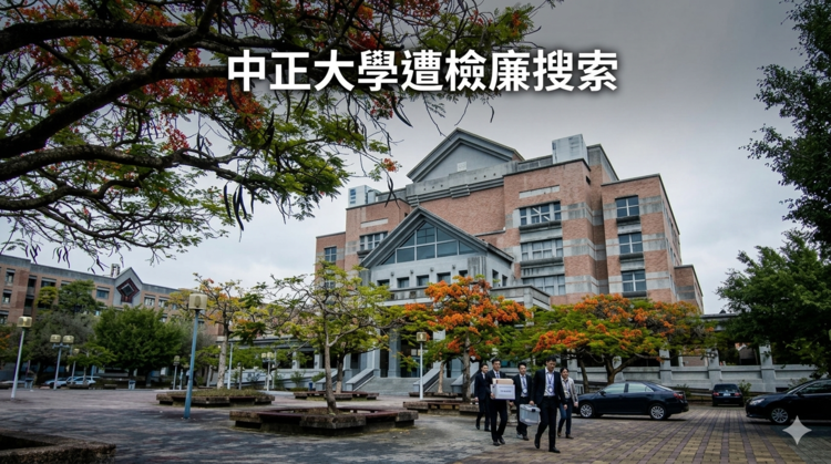 中正大學出事了！犯罪防治所遭檢廉搜索　8師生被帶回疑涉薪資資料不一致