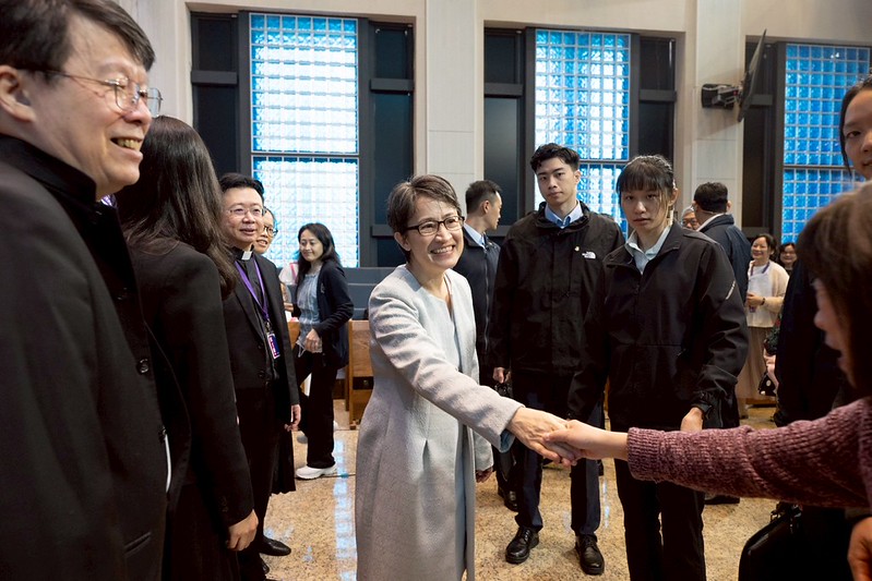 蕭美琴副總統出席長老教會聖誕聯合禮拜　強調陪伴與關懷傳遞愛與勇氣安定人心守護臺灣