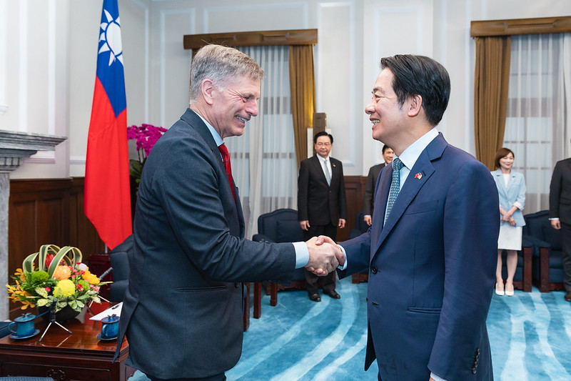 賴清德總統接見美國懷俄明州州長訪團　盼深化經貿能源科技交流打造更具韌性民主供應鏈