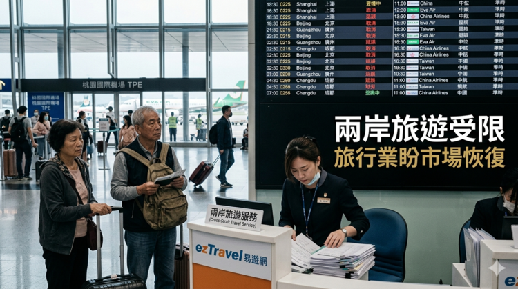李豫伯教授：兩岸旅遊政策受限持續卡關　旅行業盼鬆綁市場恢復正常發展