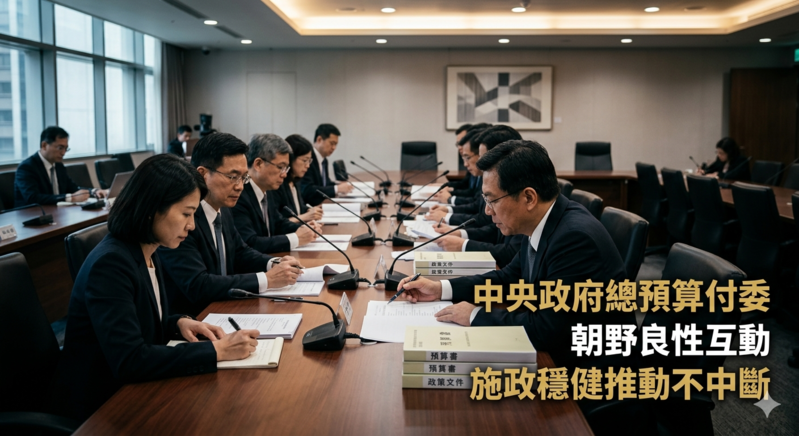 行政院長卓榮泰談中央政府總預算付委　強調朝野良性互動維持施政穩健推動不中斷