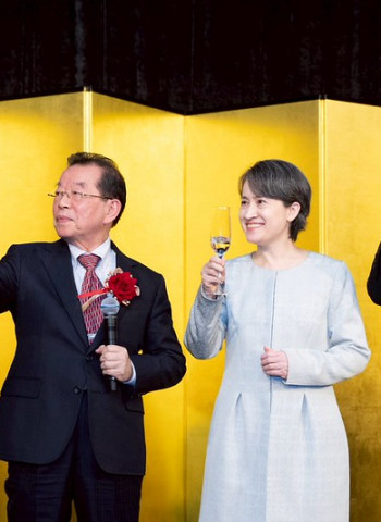 日本天皇華誕慶祝酒會登場　蕭美琴副總統與前駐日大使謝長廷呼籲臺日合作守護區域和平穩定