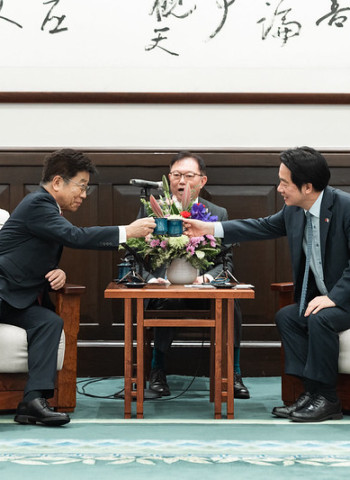 賴清德總統與日本前內閣官房長官加藤勝信眾議員乙行會晤　推動科技與經貿合作，增進臺日情誼