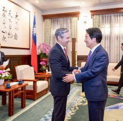 賴清德總統接見美國國家民主基金會訪團　臺北強調深化臺美合作與民主韌性共促世界和平繁榮
