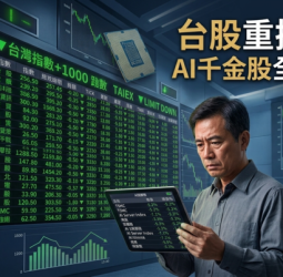台股重挫千點千金股全面崩跌　創意、世芯-KY跌停、信驊重挫逾9%　AI高價股面臨獲利了結賣壓