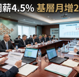 台塑企業拍板2026年調薪4.5%　總部年度薪資協商定案、基層平均月薪增2700元