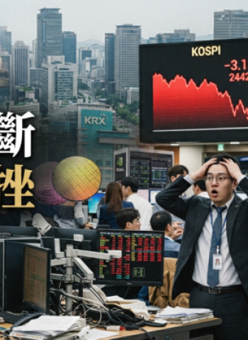 亞洲股市重挫｜韓股盤中熔斷、日股暴跌逾2,000點　AI投資疑慮與油價飆升衝擊亞股