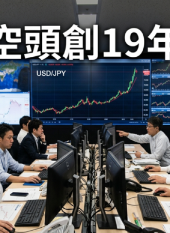 日圓空頭創紀錄　全球資金押注美元強勢引發外匯市場震盪