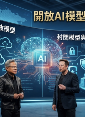 黃仁勳首度在X力挺開放AI模型！馬斯克公開聲援　25家科技巨頭聯署反對過度監管