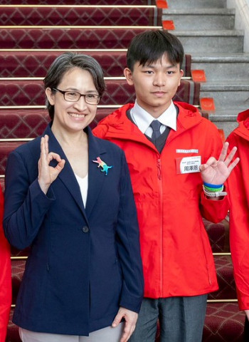 第26屆台新青少年志工獎得主以創意與行動力照亮社會　蕭美琴副總統讚揚臺灣良善力量