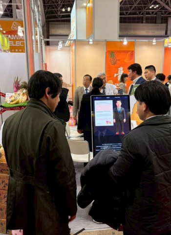 東京國際食品展登場　臺南市長黃偉哲率隊帶領臺南以AI分身市長多語行銷助攻農產拓銷國際市場